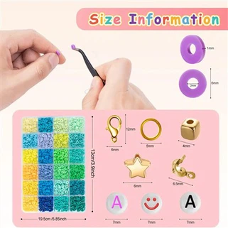 Armband som gör lerpärlor