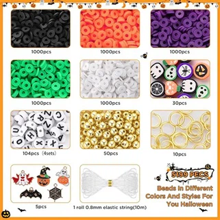 Polymer Clay Halloween Berlocker